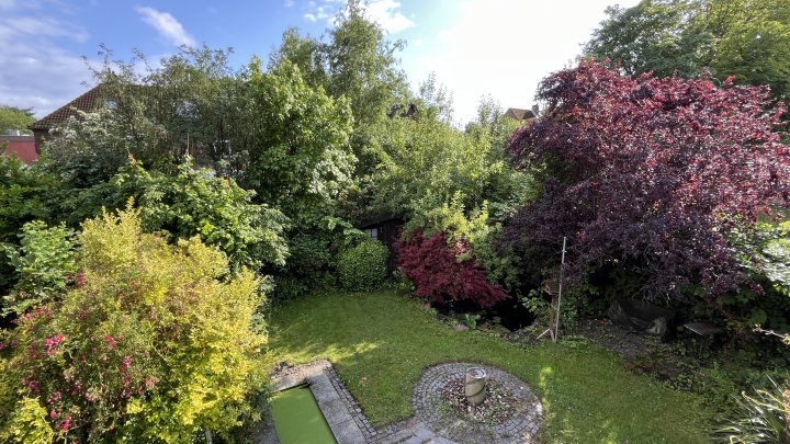 Den Volkspark vor der Tür - Familientraum mit Südterrasse Vollkeller, Garage und Stellplatz
